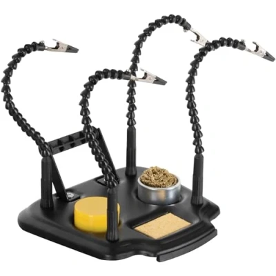 Image de Stagecaptain LH 400 Aide au soudage Une main secourable pour les travaux de bricolage et soudure station support Eponge nettoyage résine nettoyant panne à souder
