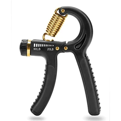 Image de SKLZ Grip Strength Trainer Accessoire de renforcement Musculaire Mixte, Noir, Taille Unique