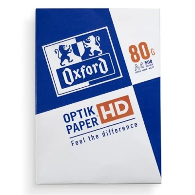 Image de OXFORD Ramette de Papier Imprimante Multiusage A4 Blanc Premium 500 Feuilles