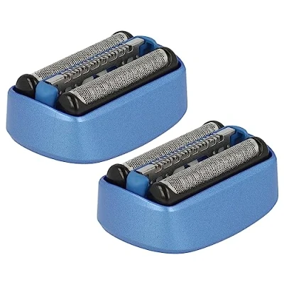 Image de vhbw 2x Têtes de rasoir remplacement compatible avec Braun CoolTec CT2CC, CT2S, CT3CC, CT4CC électrique