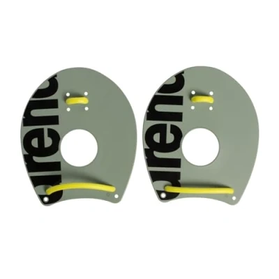 Image de Arena Elite Swim Hand Paddle II unisexe pour adultes Équipement d&#039;exercice de piscine la natation et l&#039;entraînement technique, vert sauge/vert arctique, taille XS