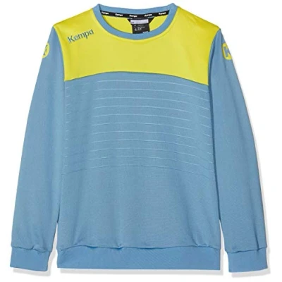 Image de Kempa Emotion 2.0 Training Top Enfant, Dove Blau/limonengelb, 116 cm