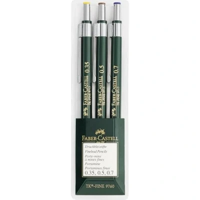 Image de Faber Castell 136030 Porte mines TK FINE pochette de 3 (0.3; 0.5; 0.7)