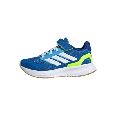 Image de adidas Mixte Enfant RUNFALCON 5 Shoes Kids Chaussures de Course, Bright Royal/Cloud White/Lucid Lemon, 28 1/2 EU