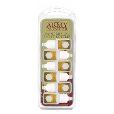 Image de The Army Painter Paint Mixing Empty Bottles for Acrylic 6 Flacons Compte Gouttes Vides de 12 mL pour Mélange Peinture Figurines Jeux Rôle, Société et Wargames