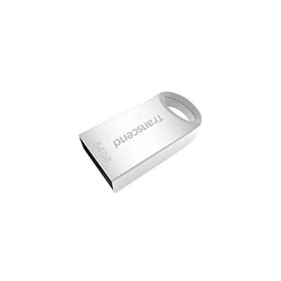 Image de Clé USB TRANSCEND JETFLASH 710 64 Go 3.1 Placage Argent