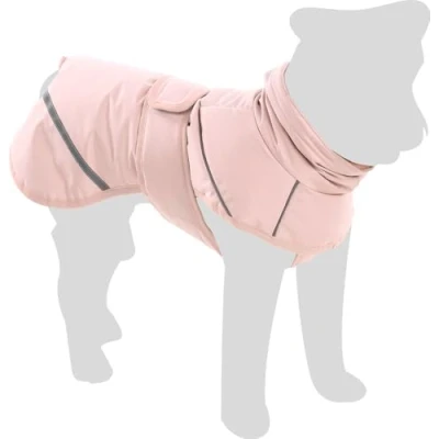 Image de Flamingo Manteau d&#039;hiver pour Chiens Cujo Rose Taille 35cm (A: 35 cm, B: 34 38 C: 50 54 cm) Idéal Chihuahua, Teckel, Shih Tzu, Carlin et Cavalier King Charles
