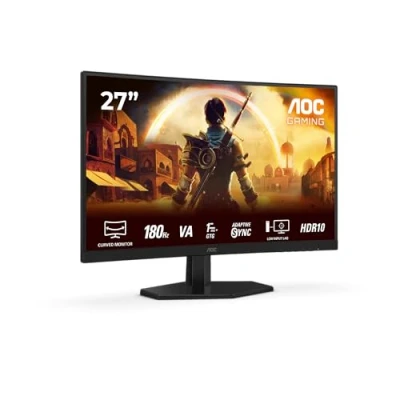 Image de AOC G4 C27G42E écran plat de PC 68,6 cm (27 ) 1920 x 1080 pixels Full HD LED Noir, Rouge Neuf
