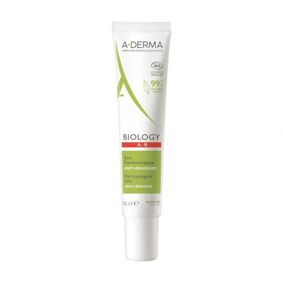 Image de A Derma Crème Biology A.R. Soin Dermatologique Anti Rougeur 40 ml