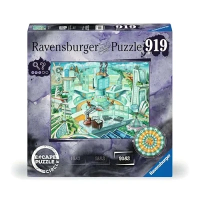 Image de Ravensburger Escape The Circle Puzzle 2D, 12001183, Multicolore