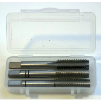 Image de Lot de 3 tarauds la main m 9,0 x 1,25 Mèche DIN352 droite droit neuf &amp; original filetage M9 9