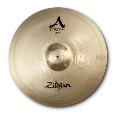Image de Zildjian A Custom Series 20&quot; Crash Cymbal Brilliant finish