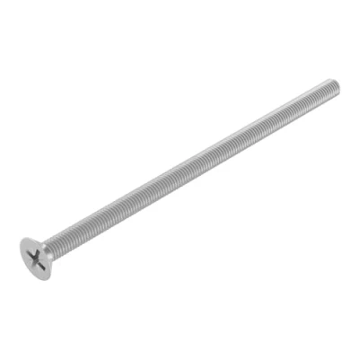 Image de SECCARO Lot de 20 vis à tête fraisée M5 x 100 mm en acier inoxydable V2A VA A2 DIN 965 Phillip/PZ Filetage complet