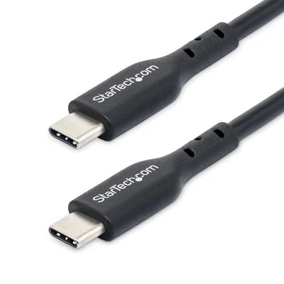 Image de StarTech.com Câble de Charge USB C 3m, et Synchronisation, 60W (3A) PD, 2.0 pour Ordinateur Portable, Gaine TPE Cordon Noir Neuf