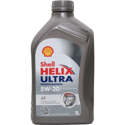 Image de Shell Helix Ultra Professional AF 5W 20 1I Huile moteur 550042305 FORD: FIESTA 6, Focus 3, 2, TOYOTA: Yaris III 3/5 portes, Auris 5 portes