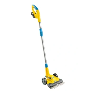 Image de GLORIA FineCut 18V, Tondeuse à Gazon et Coupe Bordure Batterie Taille sans Fil au Ras des Bords Largeur de 25 cm Angle Guidon réglable