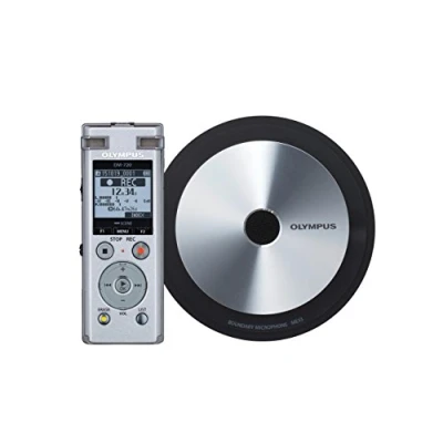 Image de Olympus DM 720 Kit de dictaphone réunion et d&#039;enregistrement (mémoire 4 Go, USB Direct, avec batterie Ni MH) kleine