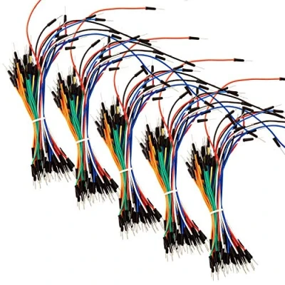 Image de AZDelivery 5 x Jumper Wire Set 65pcs Cavalier Câble pour Plaque à Pain Compatible avec Arduino et Raspberry Pi