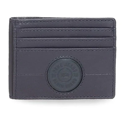 Image de Portefeuilles et porte monnaie Pepe Jeans Cracker en cuir de vache, noir, marron, vert, différentes tailles