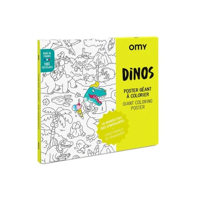 Image de Poster à colorier XL Dinos