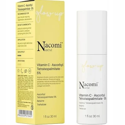 Image de Sérum à la vitamine C Nacomi Next Level avec 5 % de tétraisopalmitate d&#039;ascorbyle, 30 ml