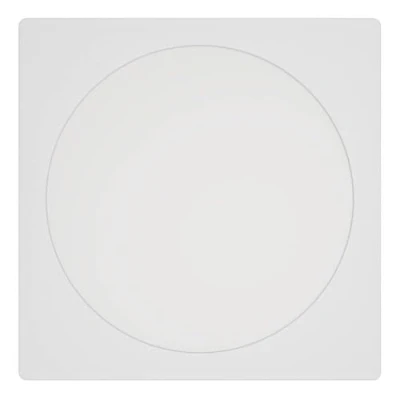 Image de Eglo Spot LED encastrable Fueva 6, lampe de plafond à encastrer, luminaire encastré en plastique blanc, éclairage blanc chaud froid, 21,6 x cm