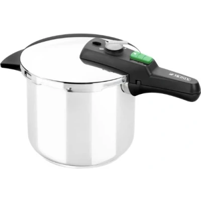 Image de Monix Quick Autocuisseur Rapide 7 Litres, Acier Inox 18/10, Compatibles Toutes Sources de Chaleur Induction Incluse