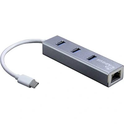Image de Inter Tech Argus IT 410 S USB 3.2 Gen 1 (3.1 1) Type C Gris Neuf
