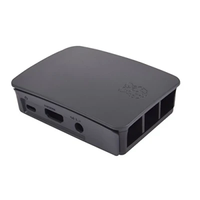 Image de Raspberry Pi RPI3CASE BG Boîtier PC Étui pour Modèle B Noir/Gris