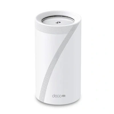 Image de TP Link Routeur 5G WiFi 7 Deco BE65 5G(1 Pack) Tri Bande BE9300 Mbps, 3 Ports 2.5G, Contrôle Parental, Box SIM, Modem 5G, Déverrouillé Compatible Toute Mesh