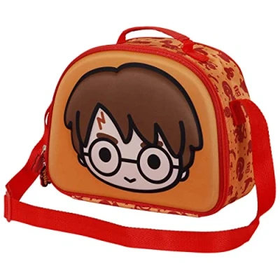 Image de Karactermania Harry Potter Bobblehead 3D Lunch Sac bandoulière pour enfants, Taille: One Size, Naranja