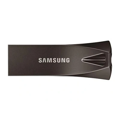 Image de Samsung Clé USB BAR Plus de Type A, 256 Go, 400 Mo/s en lecture, 110 écriture, 3.2, résistante aux chocs, Champagne argenté