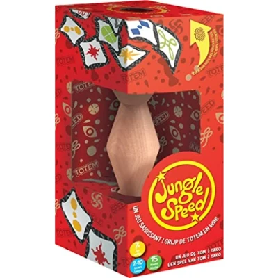 Image de ASMODEE Jungle Speed ECO Pack FR/NL ZYGOMATIC à partir de 7 Ans 2 10 Joueurs Entre 15 30 Minutes par Partie Party Game