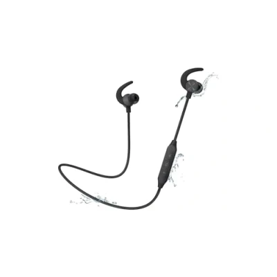 Image de Motorola Moto SP105 Écouteurs Intra Auriculaires Sport sans Fil 8 Heures d&#039;autonomie, étanche IPX5, Design magnétique Anti enchevêtrement, Fonction Mains Libres Noir