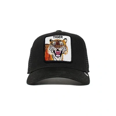 Image de Goorin Bros. The Tiger Black A Frame Adjustable Trucker Cap One Size