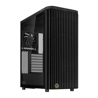 Image de ASUS ProArt PA401 Paneau en Verre trempé Boîtier PC ATX (Double Ventilateur jusqu&#039;à 160 mm, Port USB Type C 20 GB/s, 2 x A 3.0, Installation Facile, Format Compact)