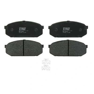 Image de TRW GDB3153 Jeu de plaquettes frein avec indicateur d&#039;usure accessoires MAZDA: FAMILIA 5, 323 C IV 3/5 portes