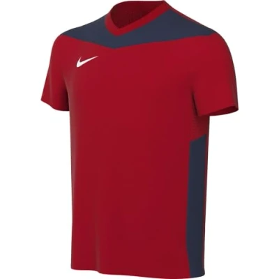 Image de Nike Unisex Kids Shirt Y NK DF Prk Drb Iv JSY SS, University Red/Midnight Navy/White, FD7438 658, XS