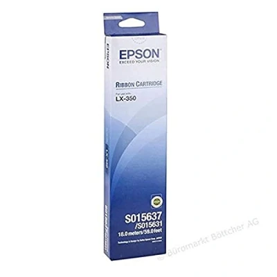 Image de Epson Ruban S015637 nylon noir