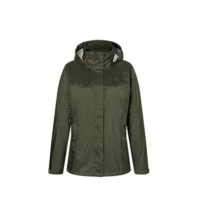 Image de Marmot Wm&#039;s PreCip Eco Jacket F22 Veste imperméable, Manteau de Pluie résistant, Coupe Vent Hardshell Pliable Respirant, idéal pour la randonnée Femme, Nori, M