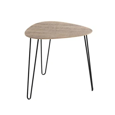 Image de HAKU Möbel Table D&#039;Appoint, MDF, Chêne Noir, L 48 X P H cm