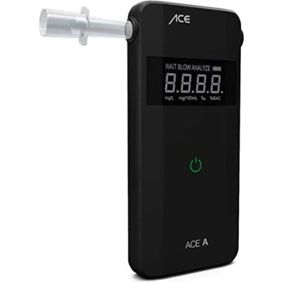 Image de ACE A Alkotester alcootest/promilotest numérique alcootest avec capteur électrochimique et commande à 1 bouton