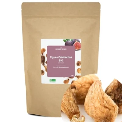 Image de Figues Calabacitas BIO (séchées) source de fibres et potassium 1kg