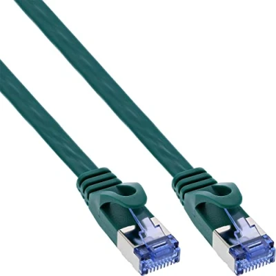 Image de InLine 71800G câble de réseau Vert 10 m Cat6a U/FTP (STP)