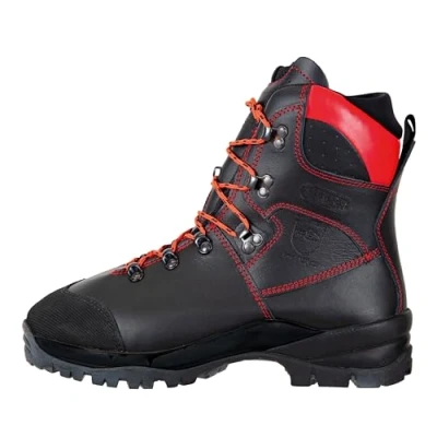 Image de Oregon Waipoua 295479 Bottes de sécurité en cuir pour tronçonneuse Noir