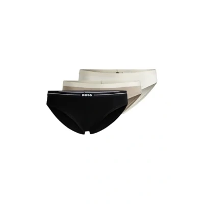 Image de BOSS 3 PACK Slip, Femme, Taille: Large, Patterned one