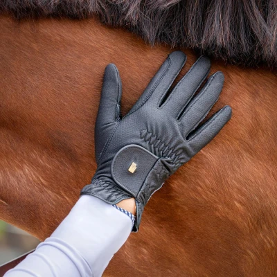 Image de Roeckl Gants Roeck Grip Soft antrhacite 9
