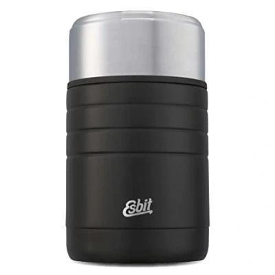 Image de Esbit Récipient thermique Majoris pour repas de maintien au chaud 800 ml en noir acier inoxydable chauds et froids