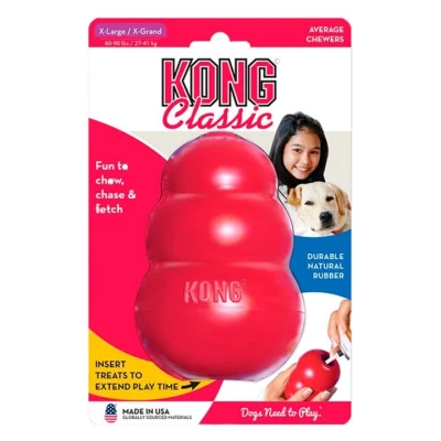 Image de Kong Jouet à Mâcher Rouge