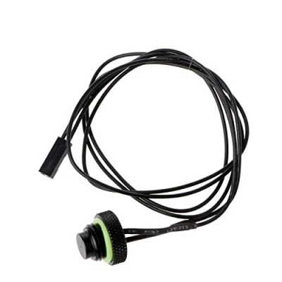Image de LTronics Capteur de température refroidissement à eau, 10 K, G1/4&quot; Noir